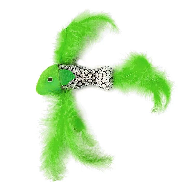 CatToys кошачья мята игрушки для кошек перо форма рыбы Интерактивная Веселая кошачья мята игрушки Articulos Para Gatos горячая распродажа