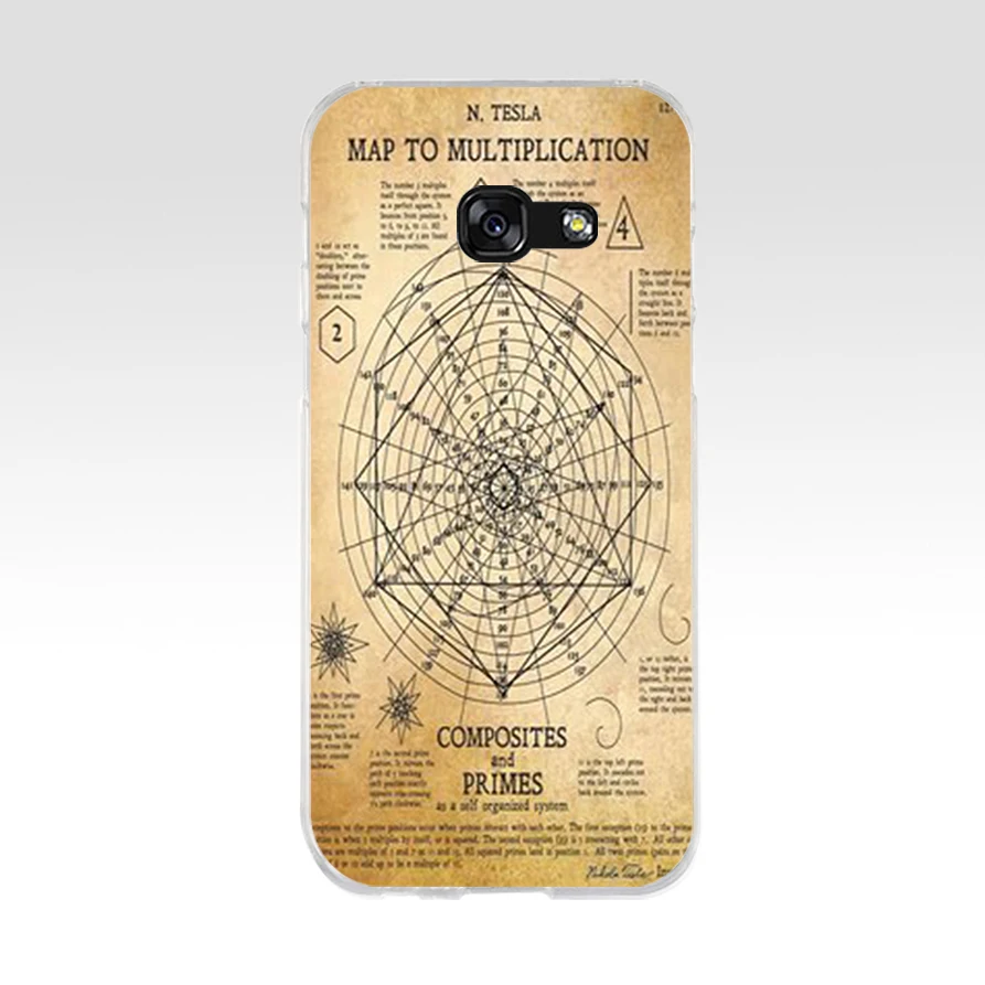 226AQ Mathematics And Physics Formulas Soft Silicone Tpu Cover phone Case for Samsung galaxy a3 a5 2016 2017 a6 A8 2018 | Мобильные