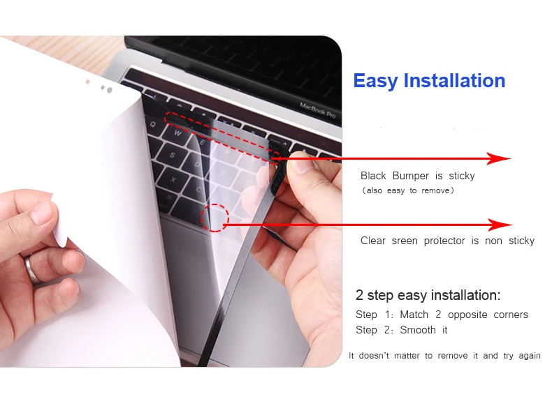 xskn for old macbook pro 15 a1398 screen protector anti scratch clear pet hd glue free laptop screen frame skin protective film free global shipping