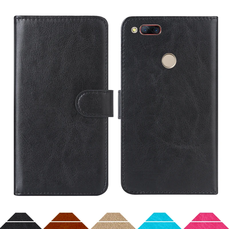 

Luxury Wallet Case For ZTE Nubia Z17 mini PU Leather Retro Flip Cover Magnetic Fashion Cases Strap