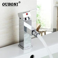 bathrrom basin bidet vanity sink faucet mixer tap brass chrome polish basin sink mixer tap faucet swivel spout