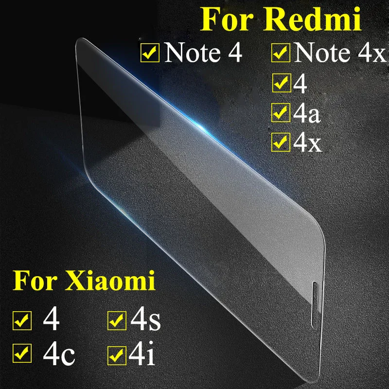 Защитное стекло для xiaomi redmi 4x 4a 4 x ksio mi note 4i 4c закаленное xiaomei xio safety verre | Мобильные
