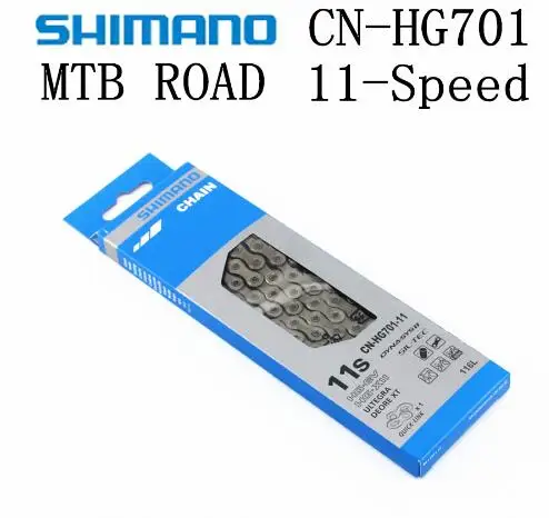Цепь SHIMANO ULTEGRA DEORE XT HG701 HG700 11 скоростей цепь для горного велосипеда HG6800 CN MTB
