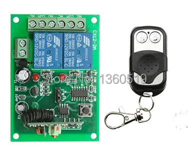 Радиоуправляемый переключатель 12 в пост. Тока 2 канала 10 А|received signal|receiver icsreceiver hdmi