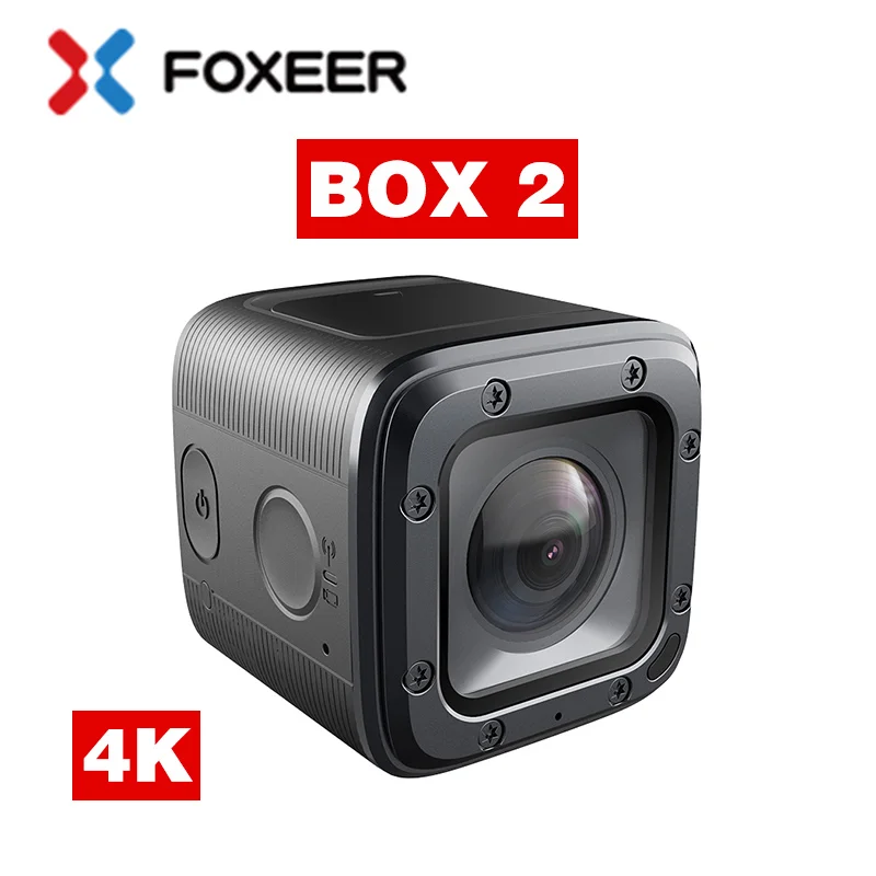 Foxeer BOX 2 4 K HD экшн FPV камера с ND фильтром Поддержка приложения Micro HDMI Быстрая зарядка