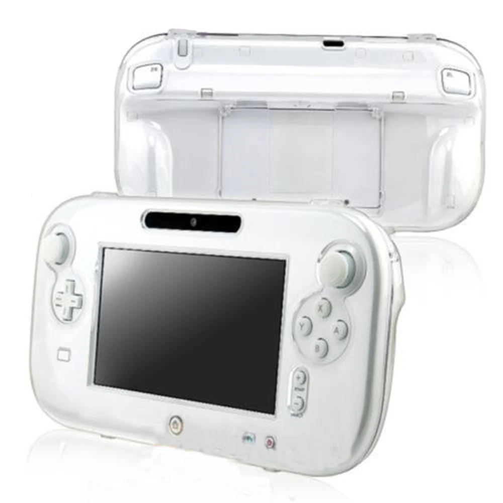 50 шт. в партии чехол с кристаллами для Wii U защитный гель тела жесткий Nintendo Gamepad/joypad