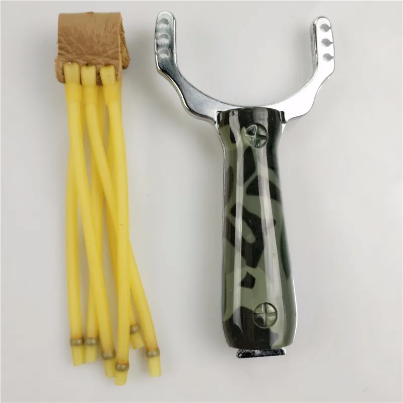 Рогатка с камуфляжным бантом Охотничья на открытом воздухе карманный инструмент