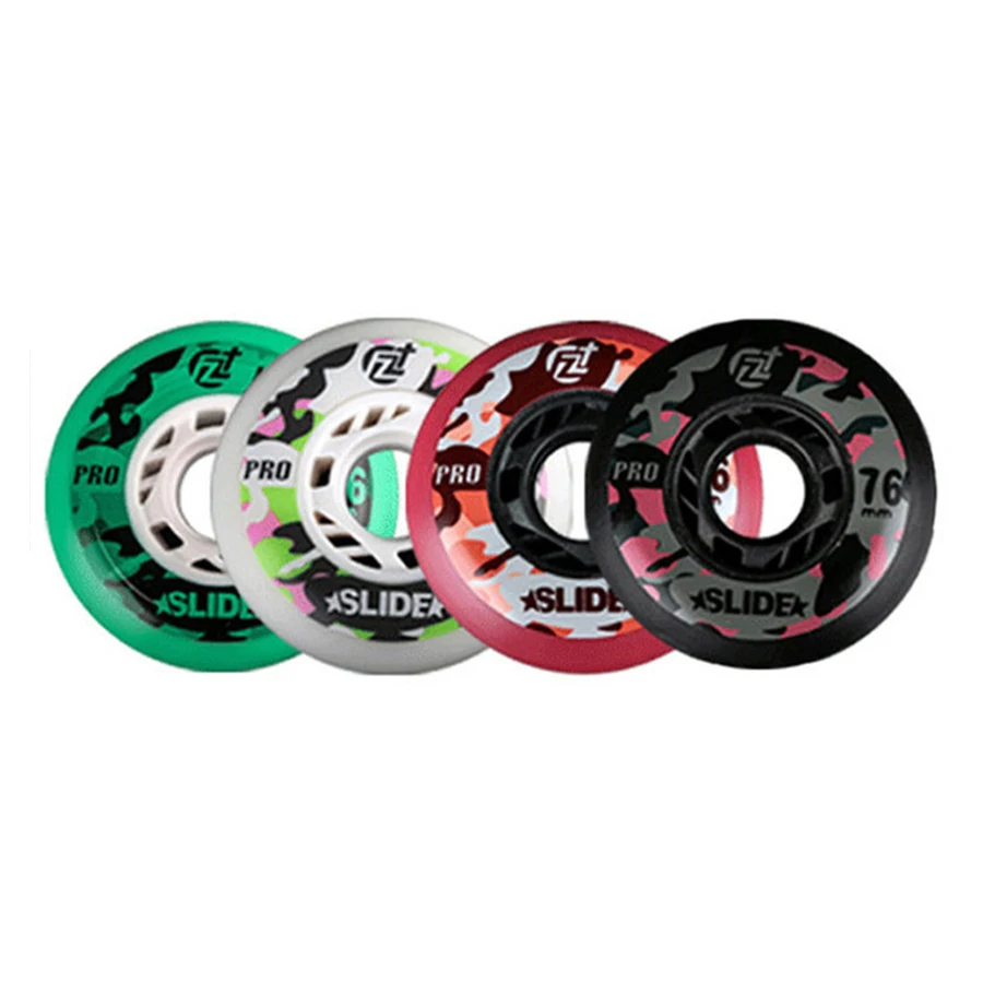 Japy Skate оригинальная коллекция Freezy Camouflage Skating Wheels 90A FZ Slide-Pro колеса для роликовых коньков для SEBA FSK