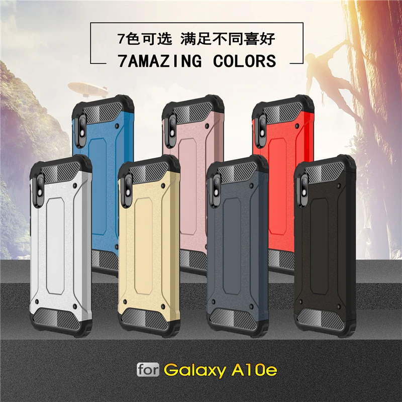 Силиконовый чехол из ТПУ для Samsung Galaxy A10e жесткая задняя крышка поликарбоната