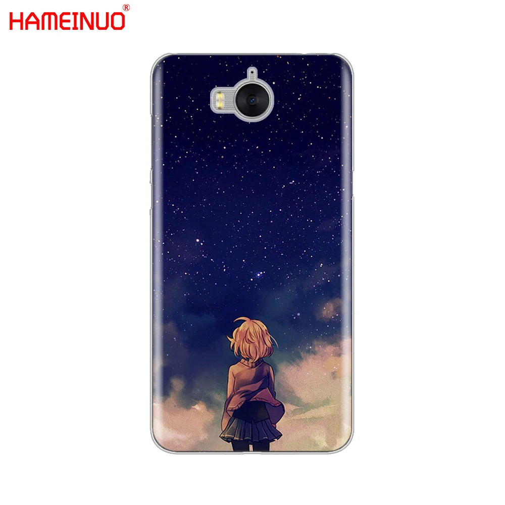 HAMEINUO милый аниме девушка комикс сотовый телефон чехол для huawei honor 3C 4X 4C 5C 5X 6 7 Y3 Y6 Y5 2