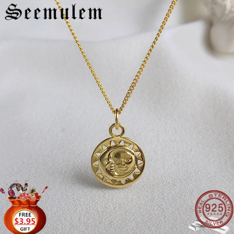 Seemulem винтажные креативные ювелирные изделия из стерлингового серебра 925 пробы