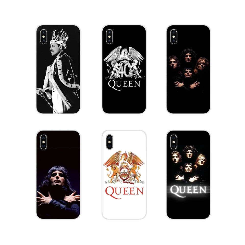 Мягкие чехлы из ТПУ queen ii Legend Queen Rock Bands для Sony Xperia Z Z1 Z2 Z3 Z5 compact M2 M4 M5 C4 E3 T3 XA Huawei Mate 7 8