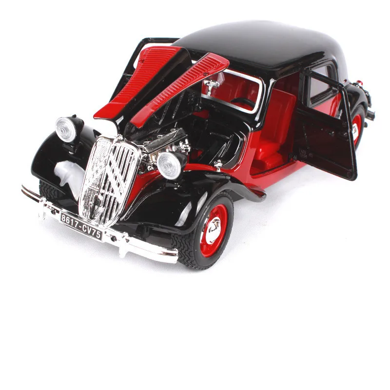 Моделирование 1: 24 1938 Citroen 15 CV модель автомобиля из металлического сплава