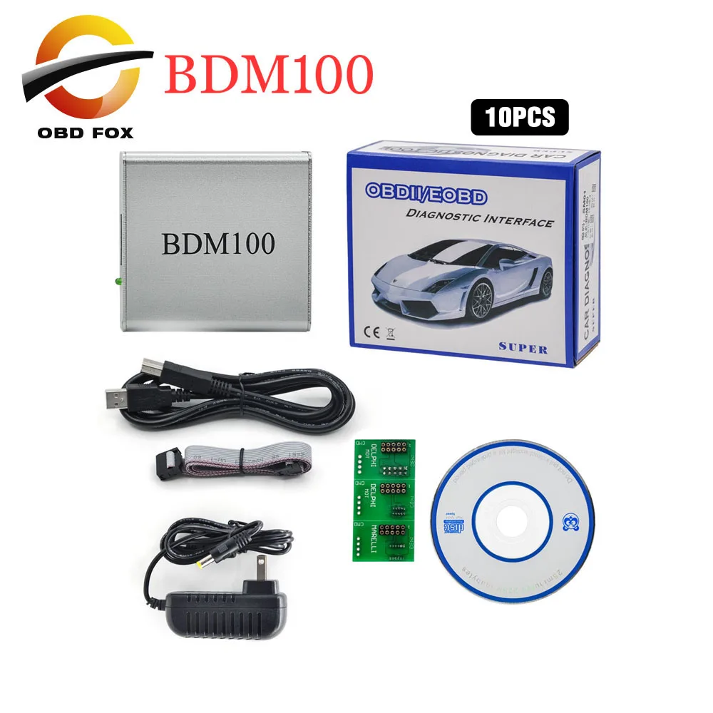 

Программатор bdm100, BDM 100, адаптер, инструмент v1255, лидер продаж, высокое качество, автоматический сканер 10 шт./лот, Бесплатная доставка DHL