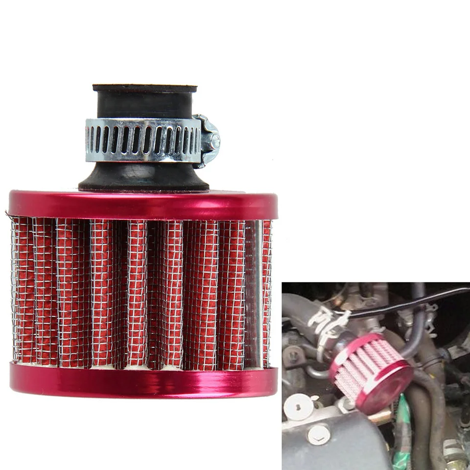 Автомобильный воздушный мини-фильтр 12 мм воздухозаборный фильтр холодного