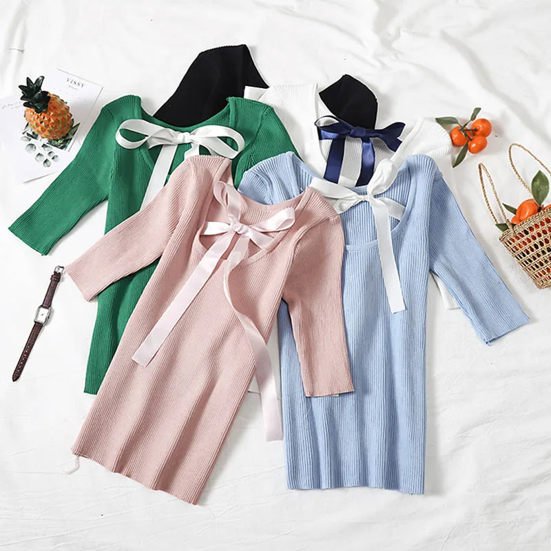 Блузка женская летняя однотонная с бантом и полурукавом | Женская одежда