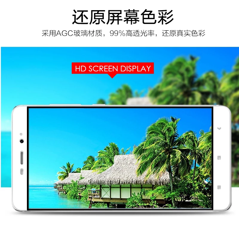 Wangcangli закаленное стекло для Xiaomi Redmi 4X 4A защита экрана Защитное redmi note 4 pro |
