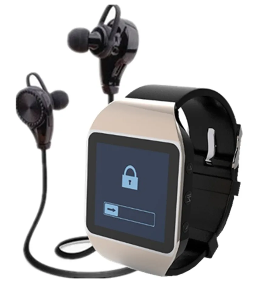 8 ГБ часы MP4 плеер + Bluetooth наушники bluetooth спортивные беспроводные Спорт игроки|mp4