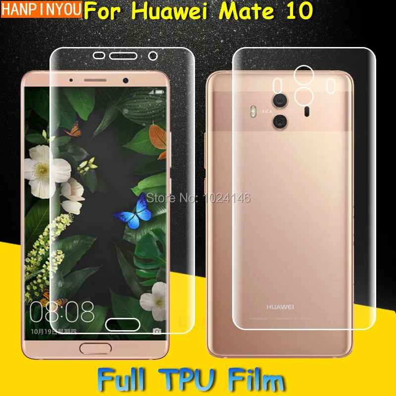 Защитная пленка из мягкого ТПУ с полным покрытием для Huawei Mate 10 Mate10 5 9 дюйма