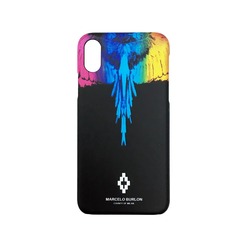Marcelo BURLon животных "Волк" змея жесткий защитный чехол для iPhone X XR XS MAX 8 7 6 S Plus