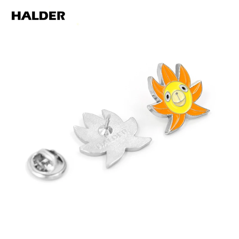 BR0021 аниме halder one piece Луффи череп Трафальгар Ло медведь брошки в виде привидений эмаль нагрудные булавки одежда значок для рюкзака деним подарок