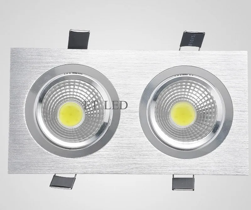 Белый/задний/серебристый корпус 1500lm 20 Вт Cob Led Диммируемый светодиодный светильник освещение Встраиваемые лампы 110-240 В CE& ROHS UL SAA CUL