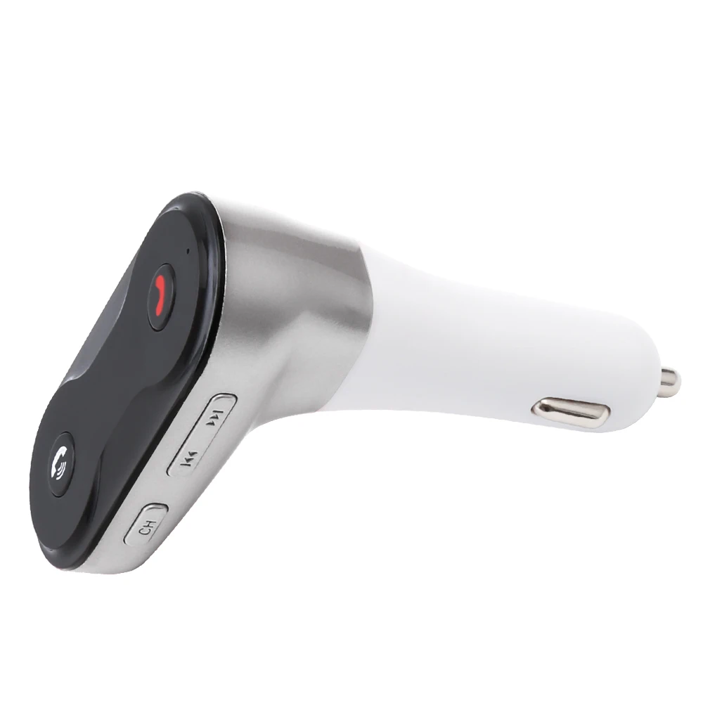 Bluetooth AUX беспроводной FM передатчик автомобильное зарядное устройство C8