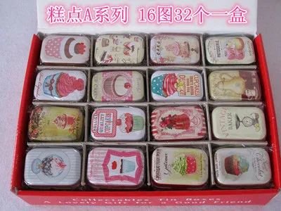 Бесплатная доставка распродажа! Винтажные маленькие цветы и торт серии