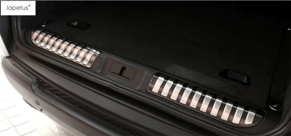 Lapetus аксессуары для RANGE ROVER Sport накладка на задний бампер Накладка на порог багажника защитная накладка