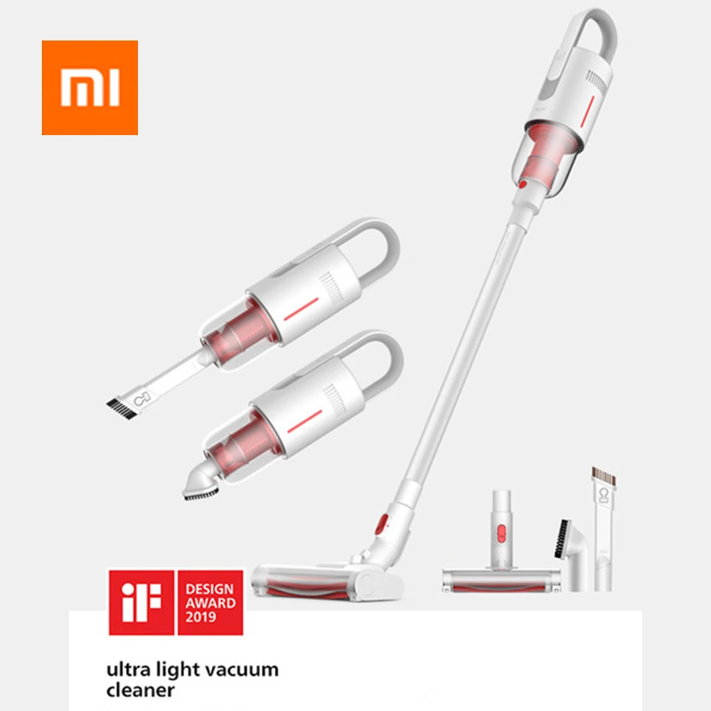 Xiaomi Smart Deerma пылесос VC20 Ручной беспроводной Стик аспиратор бесшумные Пылесосы для дома и автомобиля