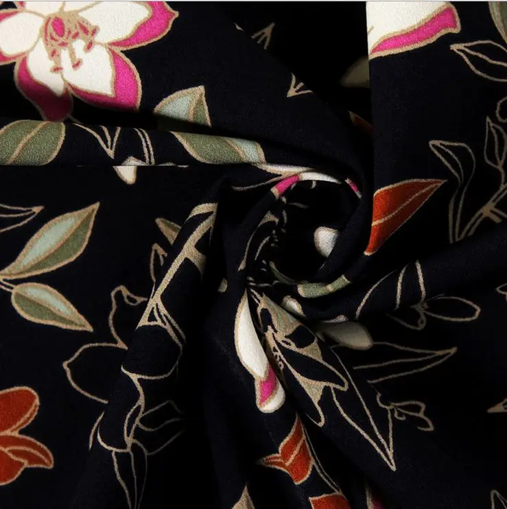 Imorted ткань с цветочным принтом мягкая удобная Скатерть ткани для женщин