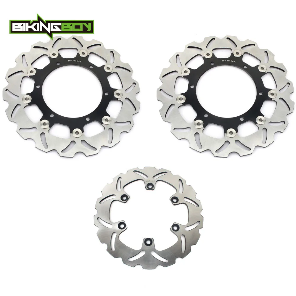 Передние и задние тормозные диски BIKINGBOY YZF R1 98-01 600R THUNDERCAT 1000R THUNDERACE TDM 900 02-14 XT660Z TENERE