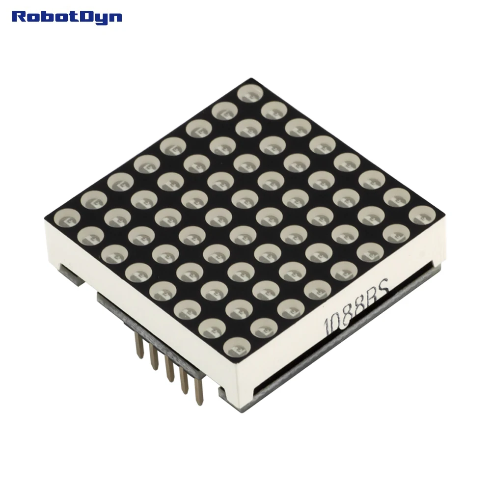 Матричный светодиодный модуль 8x8. Синий цвет. 1 2 дюйма 32x32 мм. Драйвер MAX7219/7221|driver led|