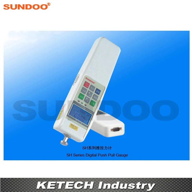 

Sundoo SH-500 500N Portable Digital Push Pull Tester Force Gauge Dynamometer Meter