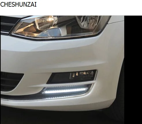 CHESHUNZAI для vw golf 7 led drl дневные ходовые огни alta luminoso durevole