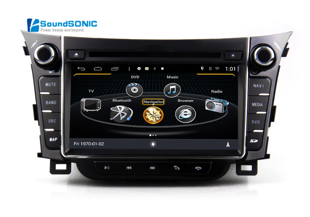 Для hyundai i30 2012-2014 Android 4 автомобильное аудио-Радио стерео сенсорный экран DVD