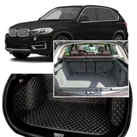 Full Covered Seat Pad Cargo Box Trunk Floor Mat Carpet Liner For BMW X5 2014-2018