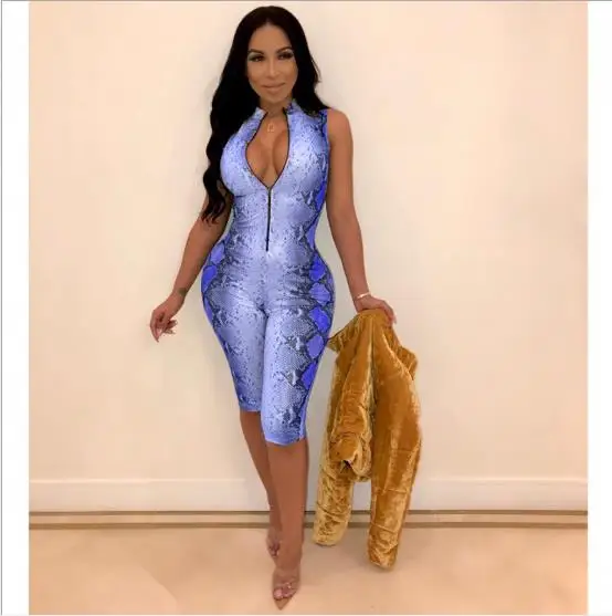 2019 африканская одежда новый наряд Модный повседневный змеиный принт без рукавов