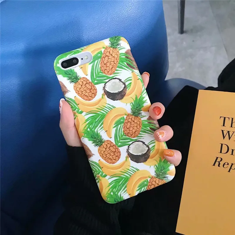 DISCASE летние свежие фрукты чехол для телефона iphone 8 7 6 6s плюс XS MAX XR Чехлы все
