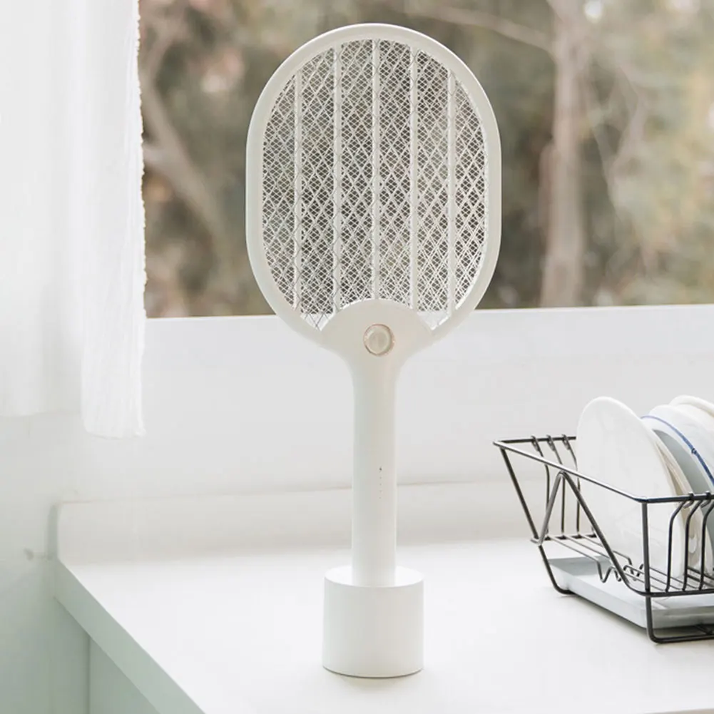 3 Слои чистая ошибки Убийца ручной портативных ракетки зарядка через USB летающих