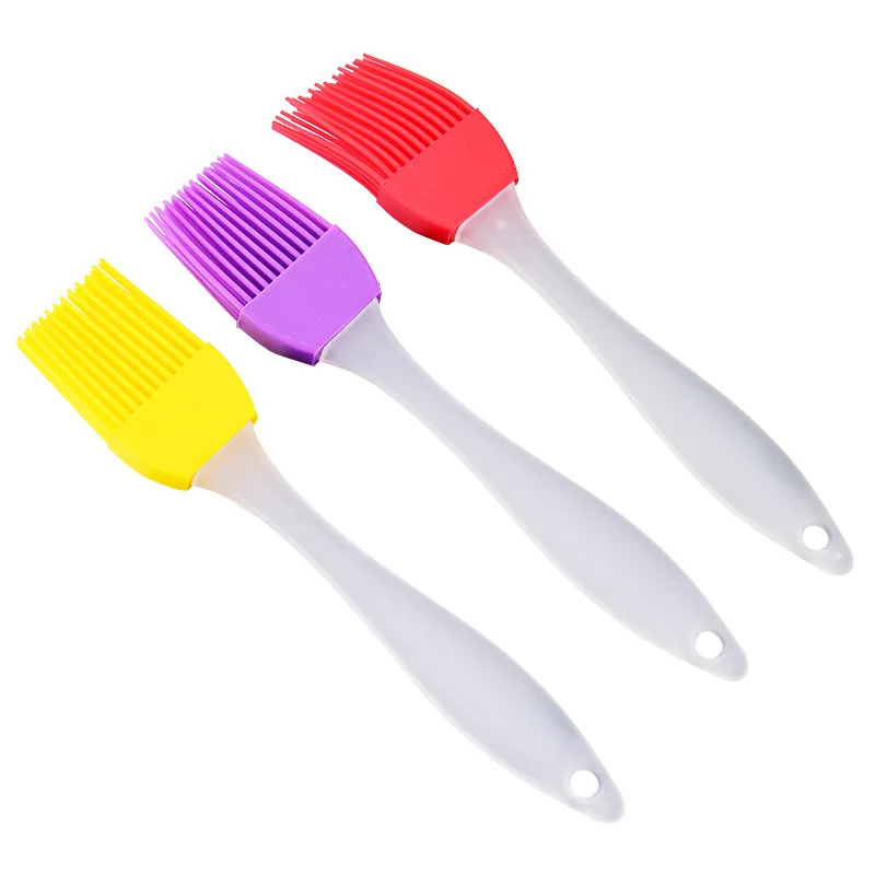 

Brush Silicone Baking Bakeware Bread Cook Pastry Oil BBQ Basting Brush Random Color Baking Tools Pastry Tools Baking Tools