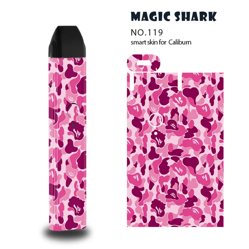 Чехол Magic Shark в стиле милитари камуфляжный чехол для денег долларах не выцветает наклейка пленка Uwell калиберн