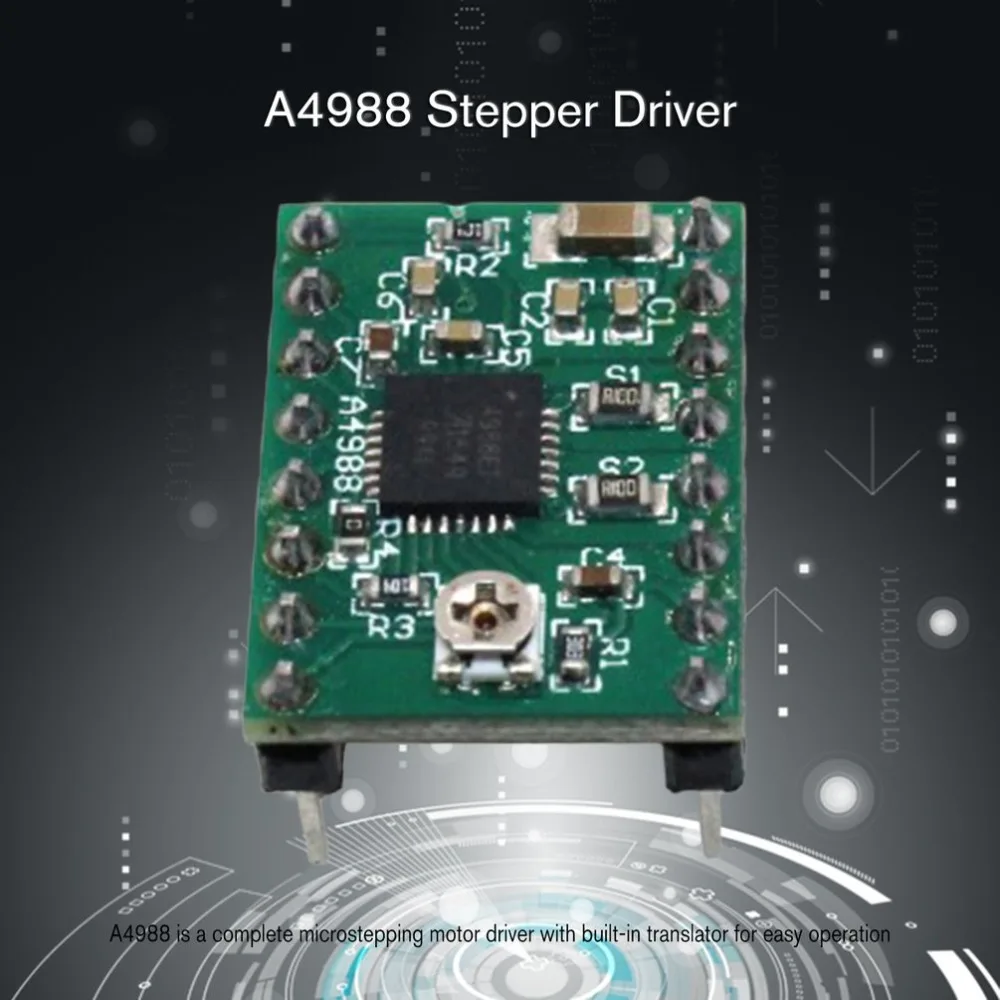 Ramps 1 4 A4988 Драйвер шагового двигателя 3D принтеры части с теплоотводом наклейка