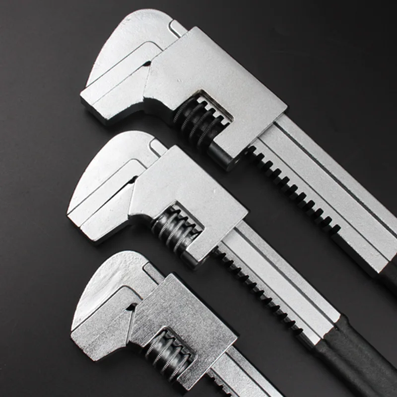 9&quot/11&quot/15&quot Heavy Duty Quick Pipe Wrenches Large Opening Universal Adjustable Water Clamp Pliers Hand Tools for Plumber |