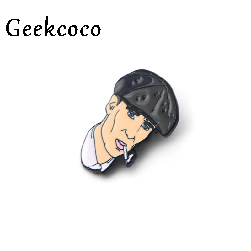 Peaky Blinders characters Enamel Pins for clothes metal Gift para bag shirt hat backpack insignia Brooches Badges for men J0132