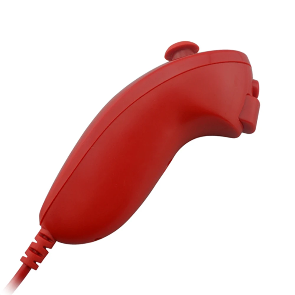 1 шт. пульт дистанционного управления видеоиграми ручка левая рука Nunchuck