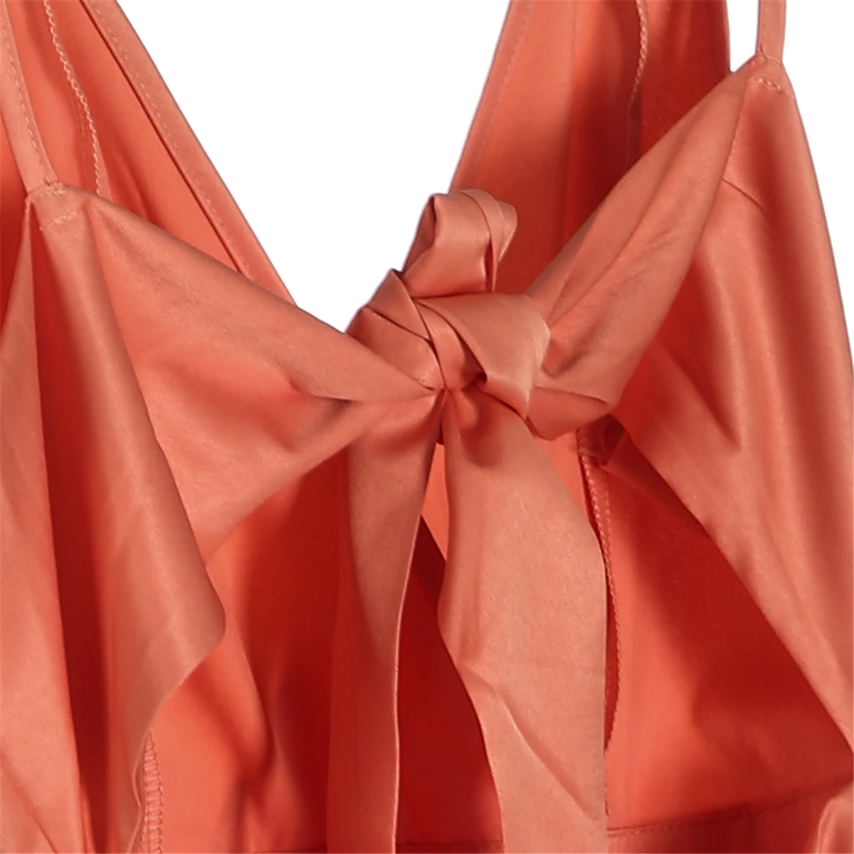 Новинка 2018 женские летние широкие брюки комбинезон с глубоким v образным вырезом