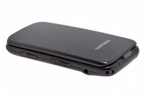 Samsung C3520 разблокированный мобильный телефон флип 2,4 МП черный/серебристый/розовый цвет "1 год гарантии