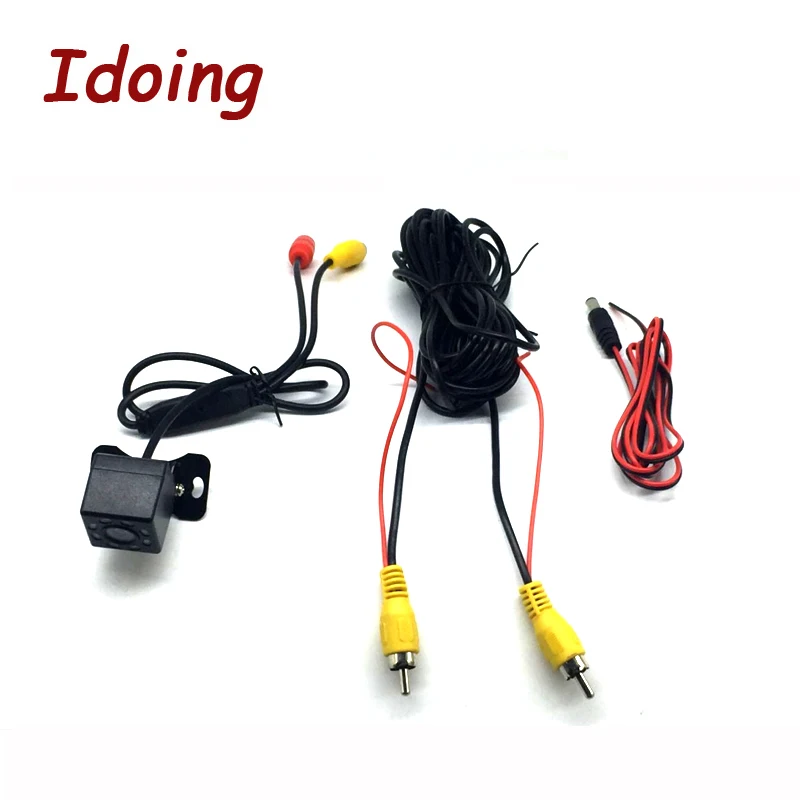 Камера заднего вида Idoing 8 ИК-подсветки HD CCD для Android 4 4/5 1/6 0/7 1 | Автомобили и