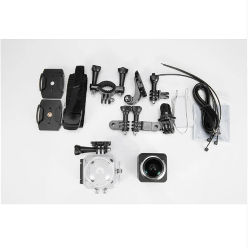 IDV 360 Градусов 4K Wi-Fi Мини Панорамная Камера Ultra HD Водонепроницаемая Спортивная Виртуальная Реальность Беспроводное Удаленное Управление Мониторингом.